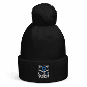 Bonnet à pompon Reliks Noir