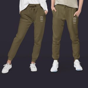 Jogging vert Camo Reliks - Brodé