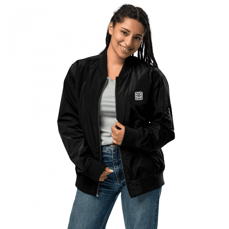 Veste bomber recyclée